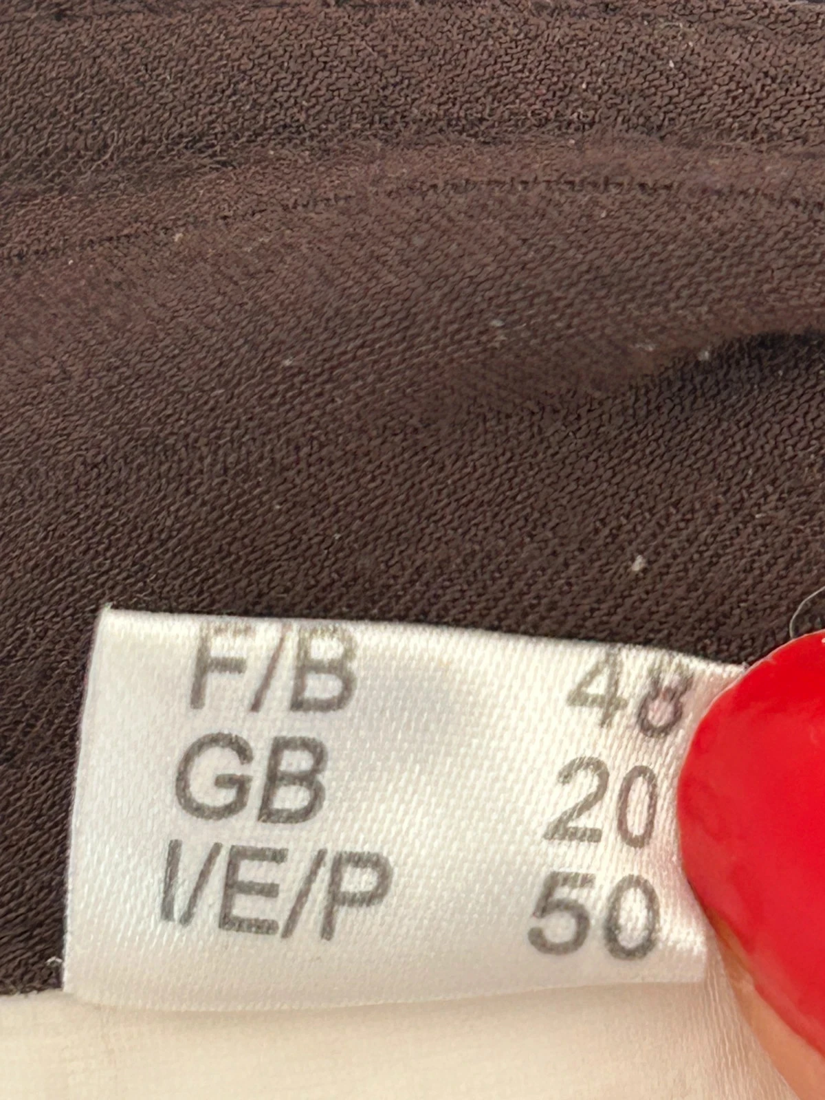 Saia midi 48/4XL marrom em ótimo estado Tendence – photo 3